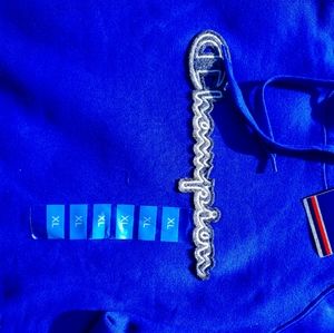 Champion hoodie blue nwt